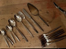 16 Teile Besteck WMF Patent 90 versilbert Heidelberg Tortenheber Kuchengabel