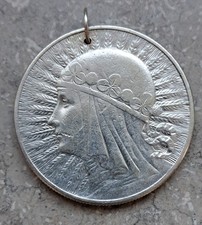 Polen 10 Zloty Silber 1932