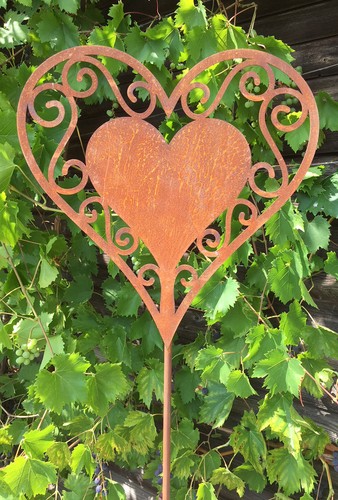 Herz filigran 17cm 70cm - x,