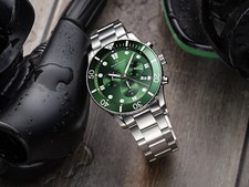 Claude Bernard by Edox - Aquarider Chronograph - 10252 3VBM VIB Herrenuhr