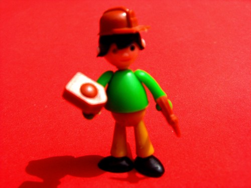 1989 steckfigur fleißige - steckfigur,