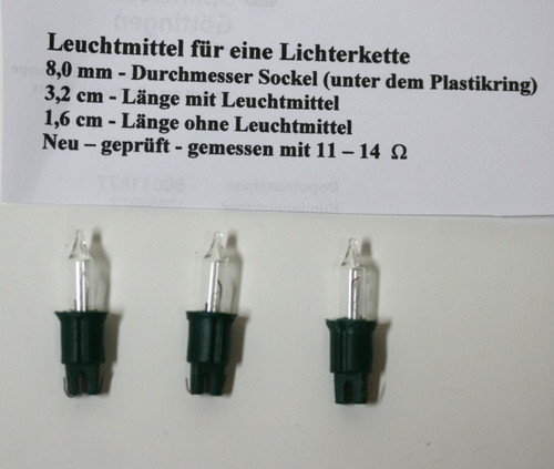 Ersatzlampen für eine - ,