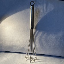 RÖSLE Rührbesen Schneebesen Gourmetbesen Spülmaschinengeeignet Edelstahl L 27 cm