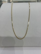 585 GOLD Halskette Fuchsschwanzkette 55cm.1,8gramm,neue Kette+Etikett.Gelbgold