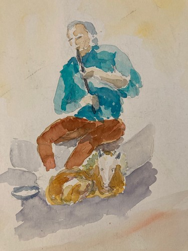 Schöne aquarellmalerei papier - schöne,