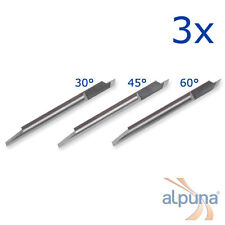 3 Plottermesser für Summa T - 60° Summagraphics Summasign ALPUNA Qualitätsmesser