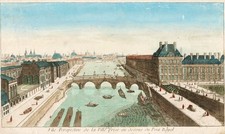 Paris Pont Royal Panorama