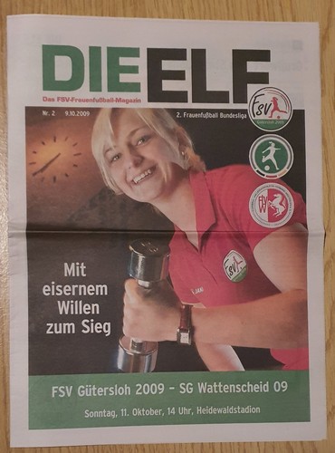 Stadionzeitung fsv gütersloh - stadionzeitung,
