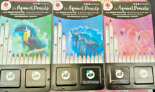 36 Aquarell Buntstifte Set mit