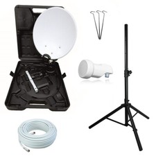 Camping SAT Anlage mit STATIV