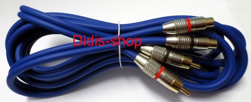 Cinch audio kabel high - high, 3m