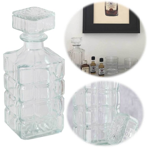 Glaskaraffe kristall whisky - glaskaraffe,