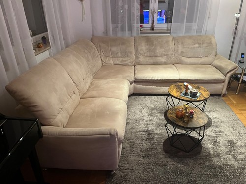 Ecksofa wildleder marke - ecksofa,