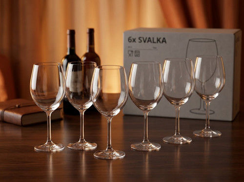 Ikea svalka weingläser 6er - ikea,