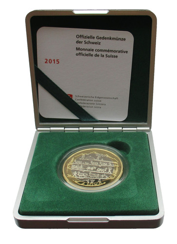 Schweiz franken 2015 - schweiz, 10