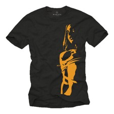 Herren T-Shirt Schwarz Bondage