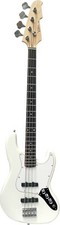 E-Bass-JBS-A-W in weiß,mit