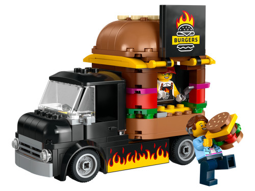Lego 60404 city burger - lego, burger-truck