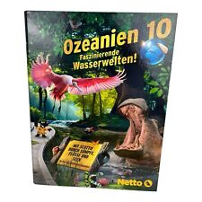 OZEANIEN 10 NETTO Sammelalbum Faszinierende Wasserwelten NEU UNBENUTZT