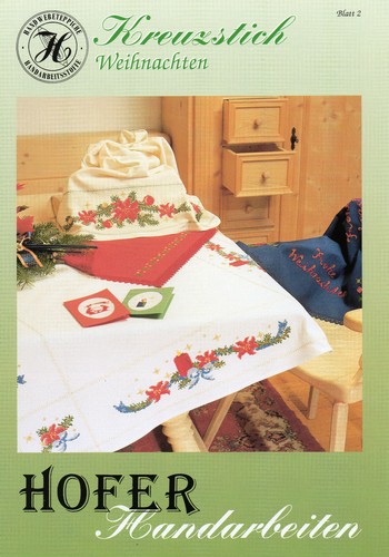 Stickvorlage weihnachten blatt - weihnachten,