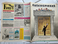 Eulenspiegel 32/87 DDR-Satire Zeitschrift Humor mit funzel erotikfoto
