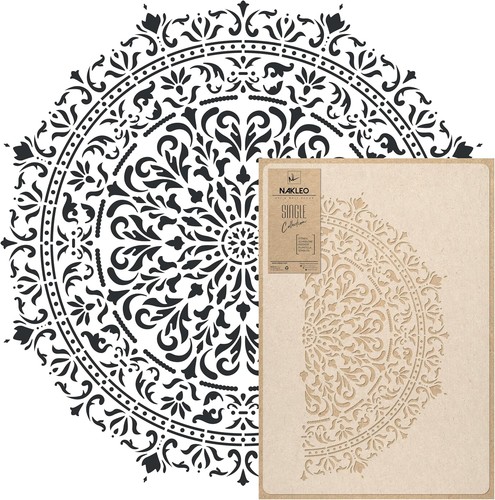 Mandala große malschablonen - mandala,