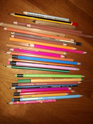 Buntstifte größtenteils