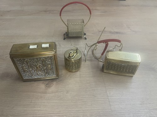 Altes raucherset messing - ,