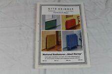 National Radiatoren - O. Krimmer Leutkirch - Reklame auf Papier - 1930er J. /S51