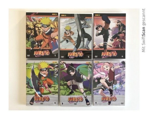 Naruto shippuden dvd vol 1 - 6x, vol.