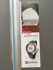 Zodiac Chronograph Original 2007 Vintage Watch Ad Werbung Reklame