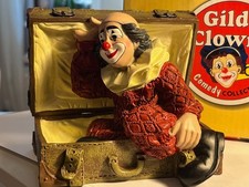 Gilde Clown im Koffer Ser.  Comedy Collection Höhe 10 cm Gewicht 600 Gramm