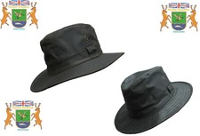 GLEN Mütze gewachste Baumwolle Original Hunter Outdoor Trilby-Stil neu mit Etikett