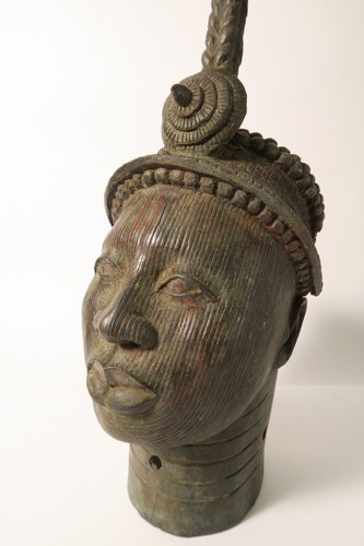 Schöner bronze kopf ife - schöner,