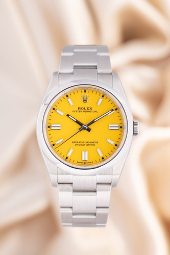 Rolex oyster perpetual - rolex, gelb