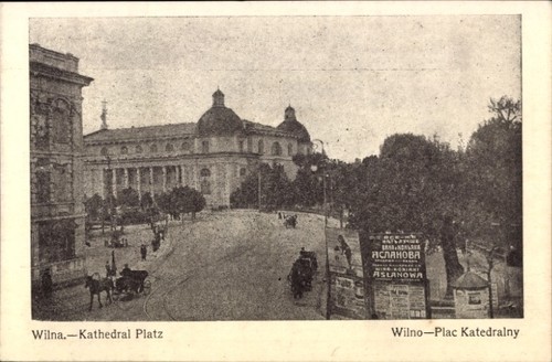 Vilnius wilna litauen - ak,