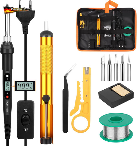 Lötkolben set 80w - lötkolben, mit