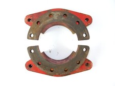 2 x Segment Halterung für Kotflügel (6-Bohrung) vom Fahr D133 N Traktor