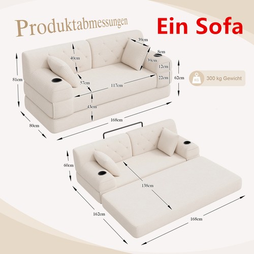 Schlafsofa mit schlaffunktion - schlafsofa,