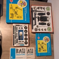 ?️ Burgstädter Metallbaukasten DDR Nr. 7 + Nr. 1 – mit OVP & Anleitungen