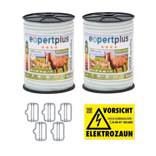 400m 20mm weidezaun band - 400m,