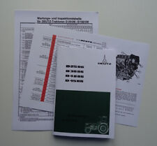 Bedienungsanleitung für Deutz 2506 3006 4006 4506 + Zusätze