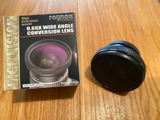 Raynox High Definition Model 0,66x Wide Angle Conversion Lens Weitwinkel Lumix