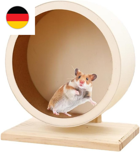 15cm holz hamsterrad leise - hamsterrad,