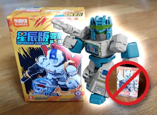 Blokees transformers shattered - blokees,