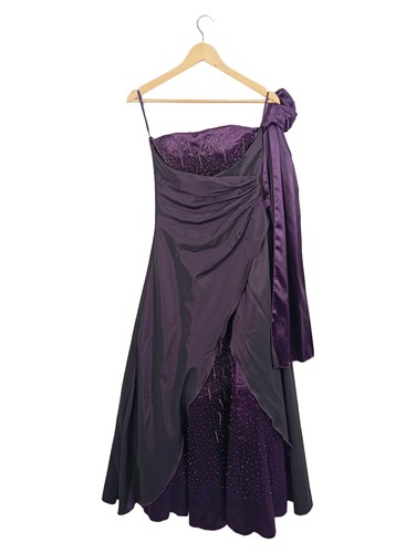 Lissa abendkleid damen violett - abendkleid,