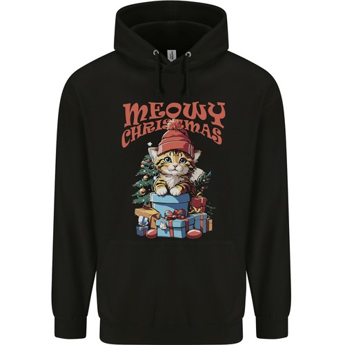 Weihnachten katze meowy - weihnachten,