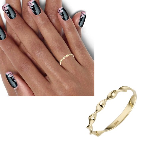 Ring echt gelbgold - ring,