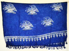 PAREO Tuch Sarong -BLAU -