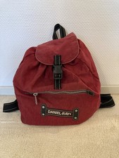 Orginal - roter  Vintage-Rucksack  -  von Daniel Ray  - 